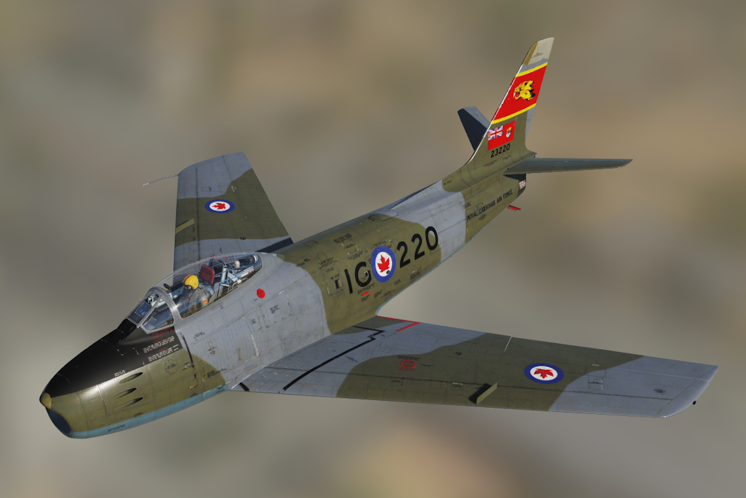 Canadair Sabre Mk.5 23220, 439 Sqn. RCAF