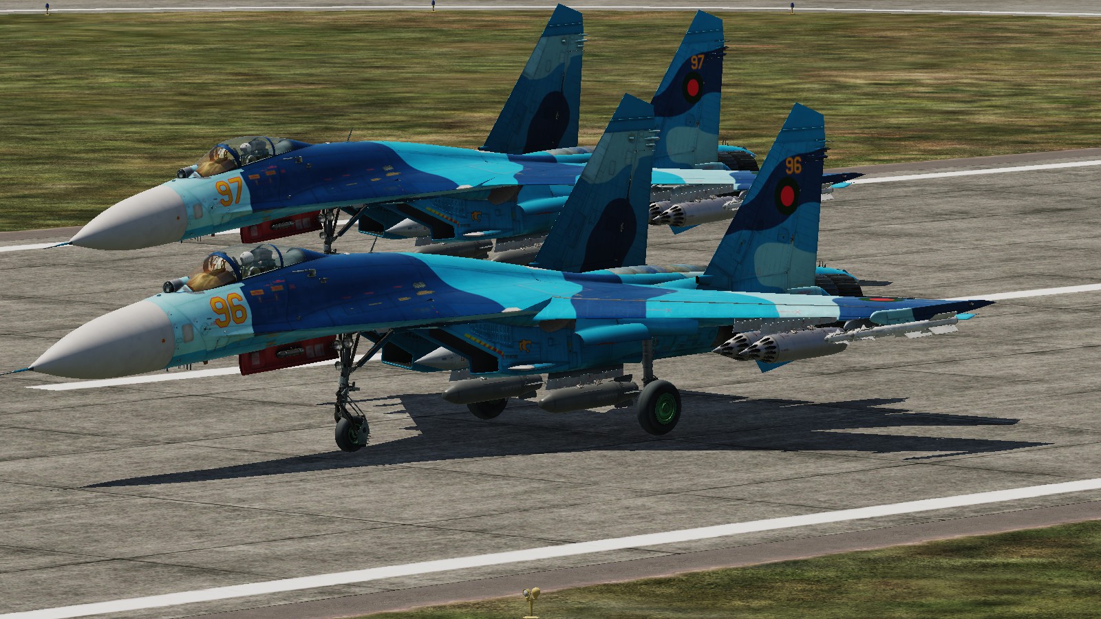 Su-27 Bangladesh Air Force Livery