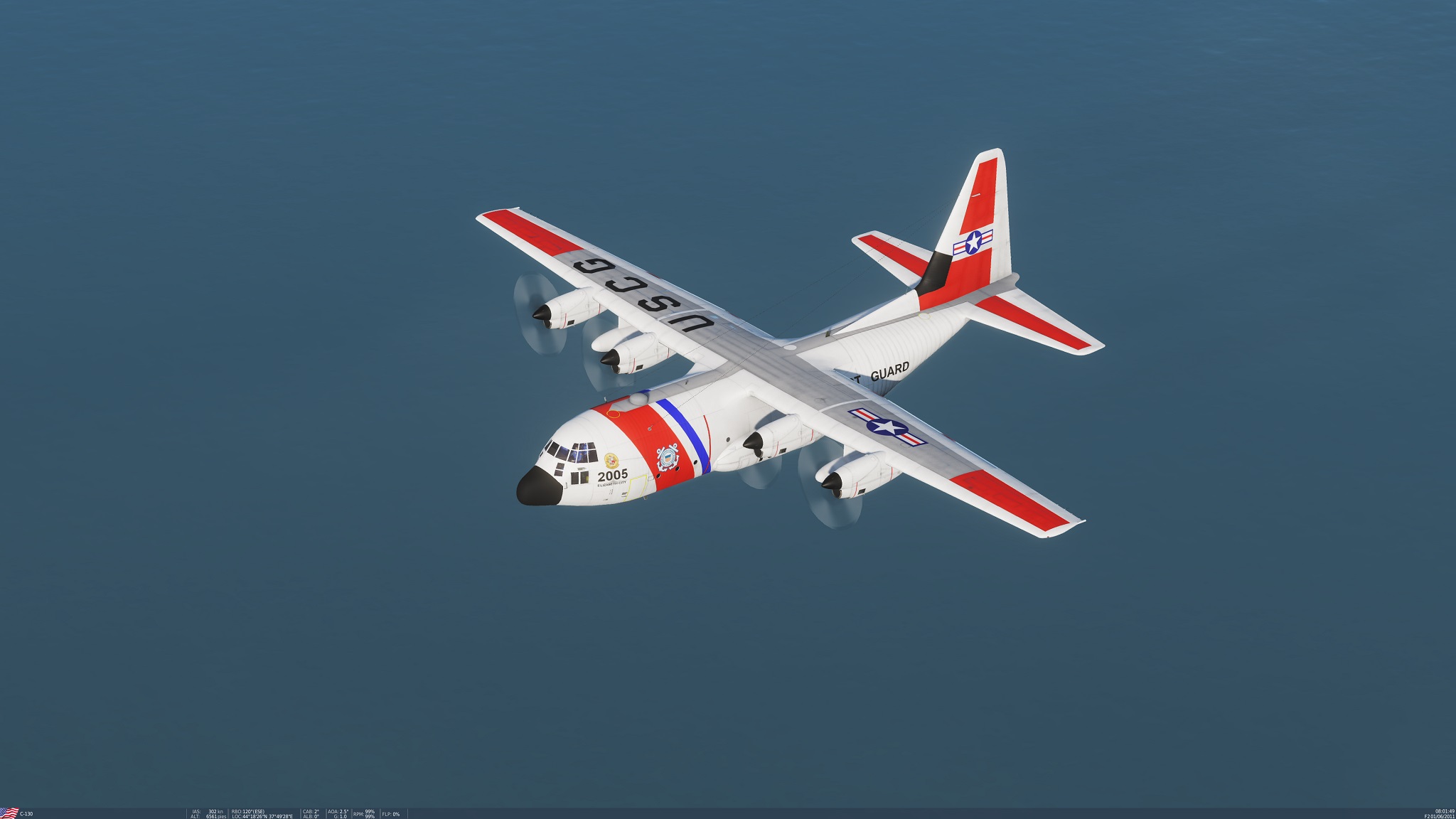 C130H Hercules, US Coast Guard