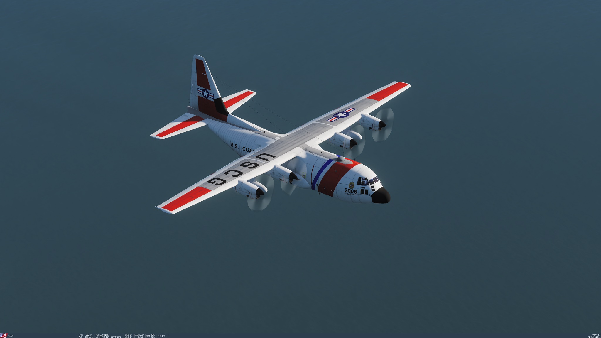 C130H Hercules, US Coast Guard