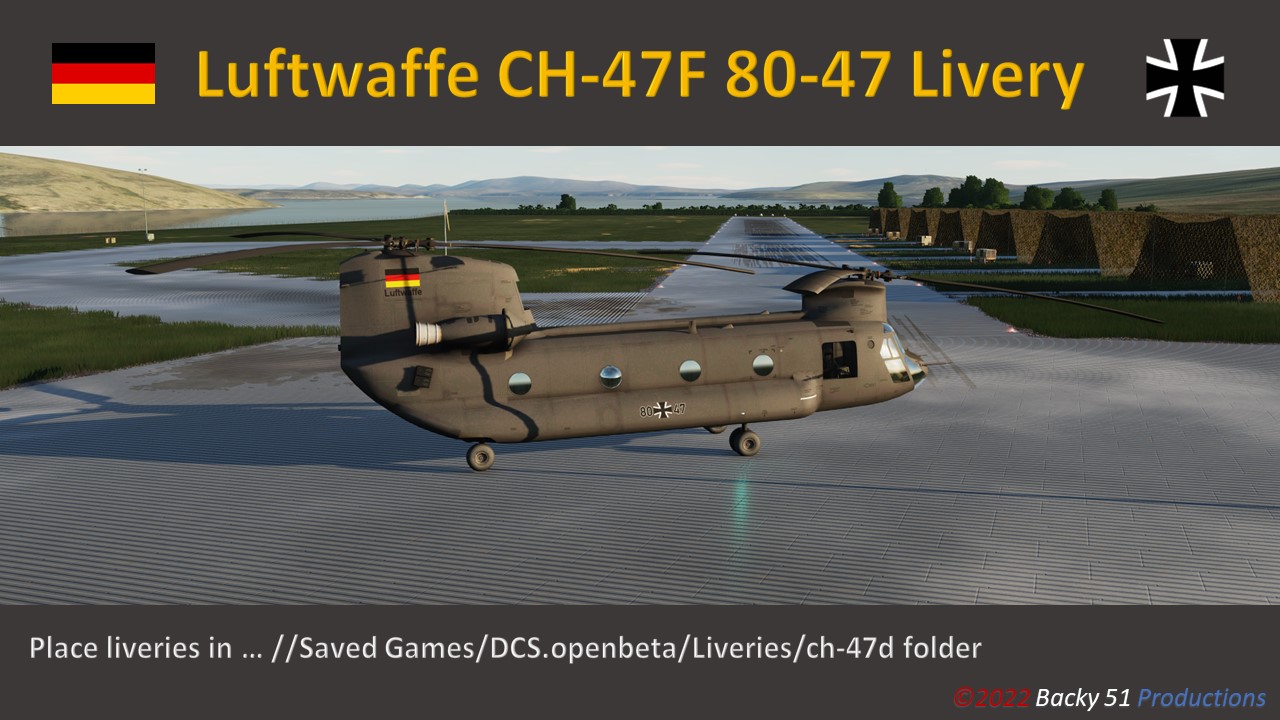 German Air Force CH47F Livery