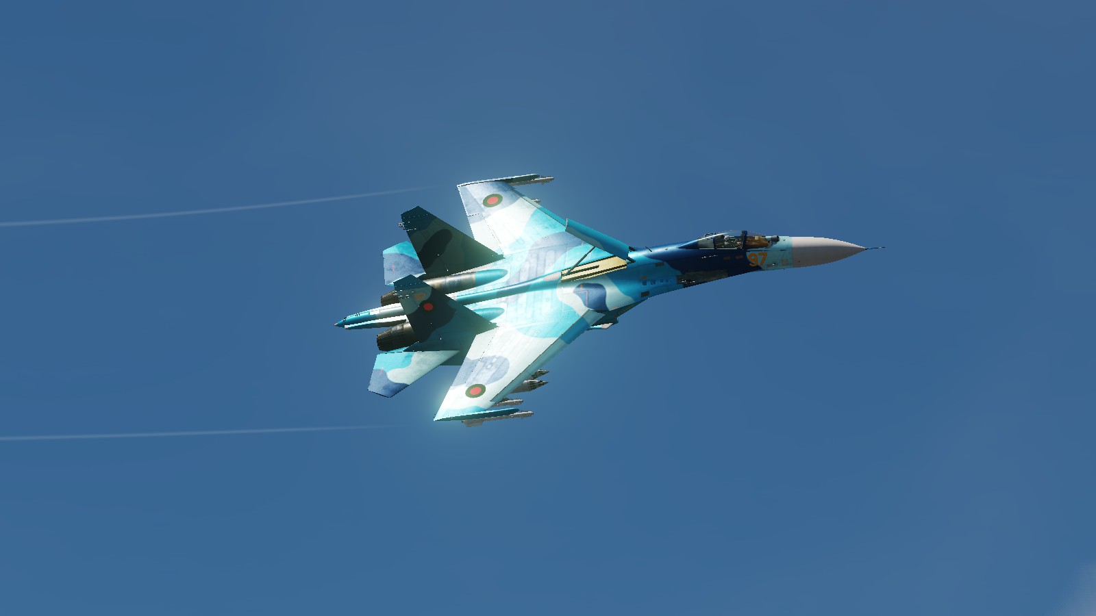 Su-27 Bangladesh Air Force Livery