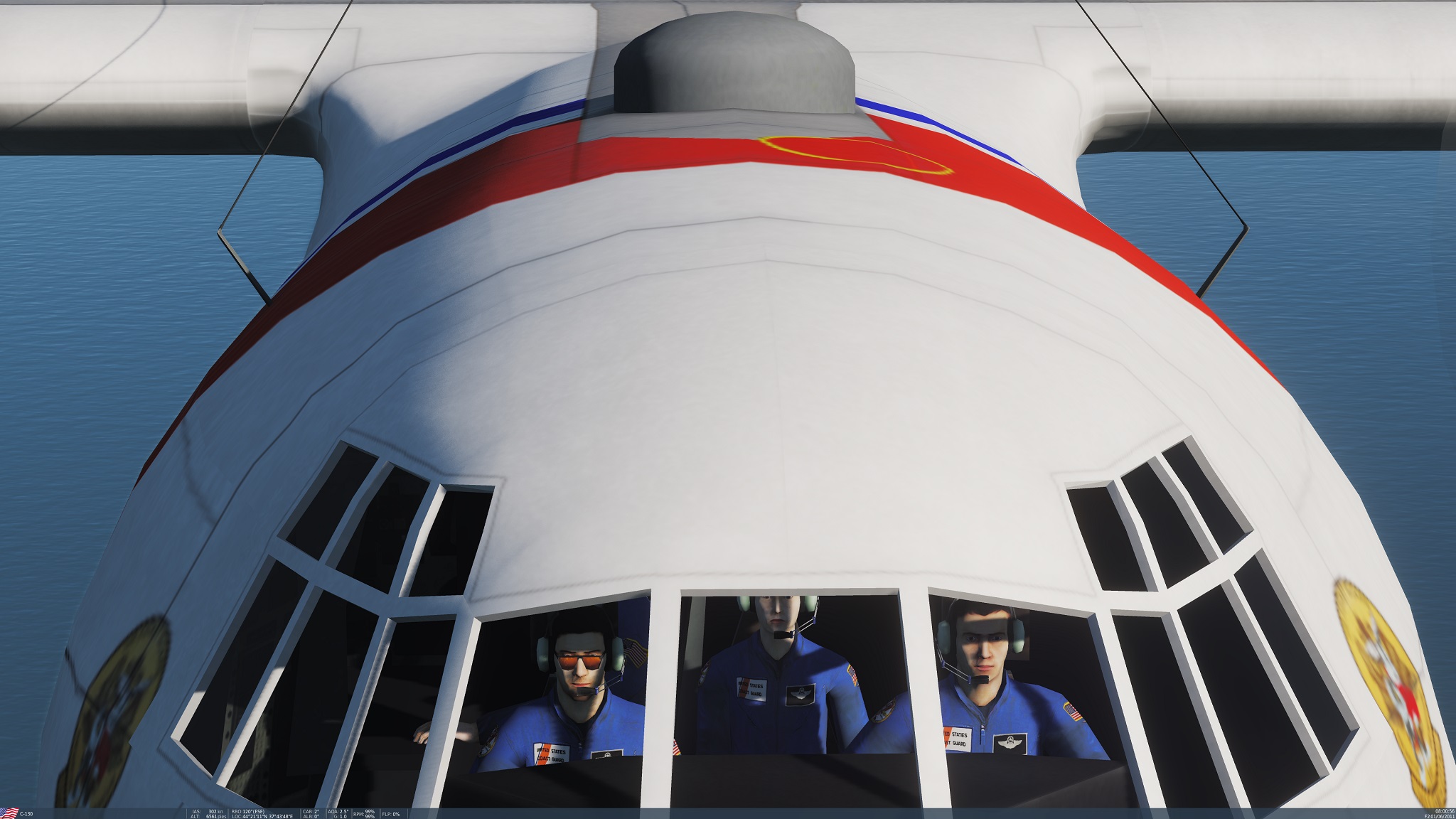 C130H Hercules, US Coast Guard