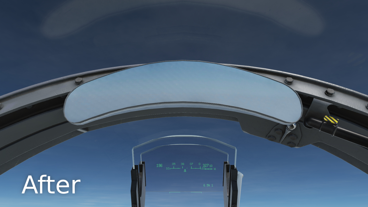 Mirage2000 mirror reflection fix