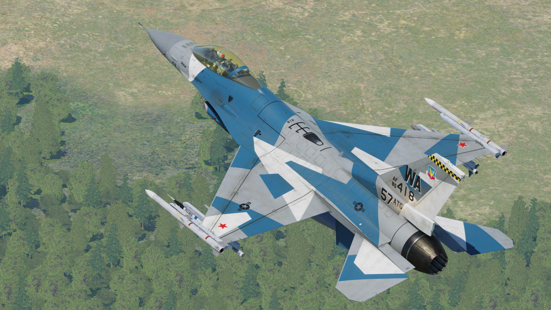 F-16C - 64th Aggressor SQN - Splinter (Nellis AFB) V2