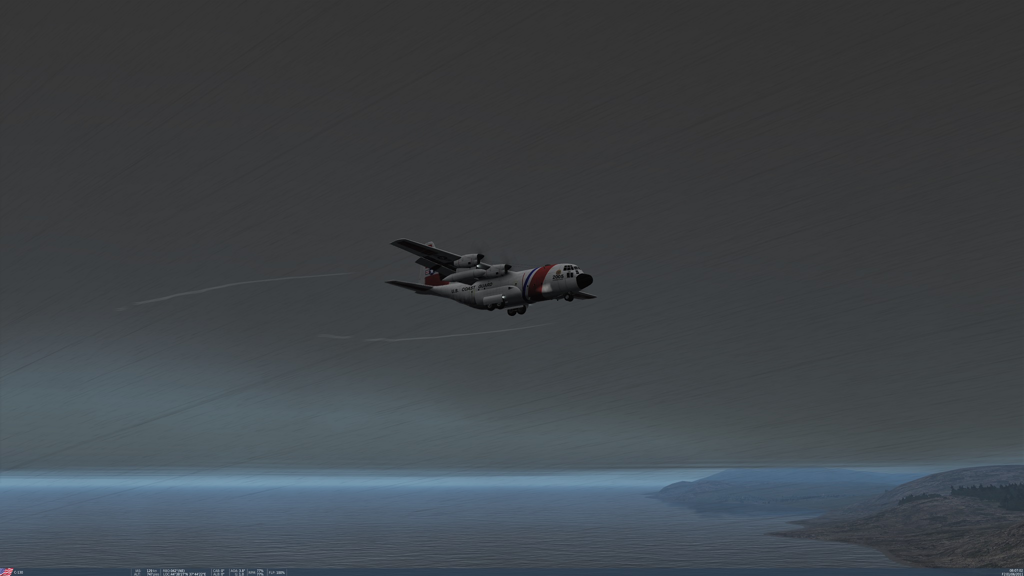 C130H Hercules, US Coast Guard