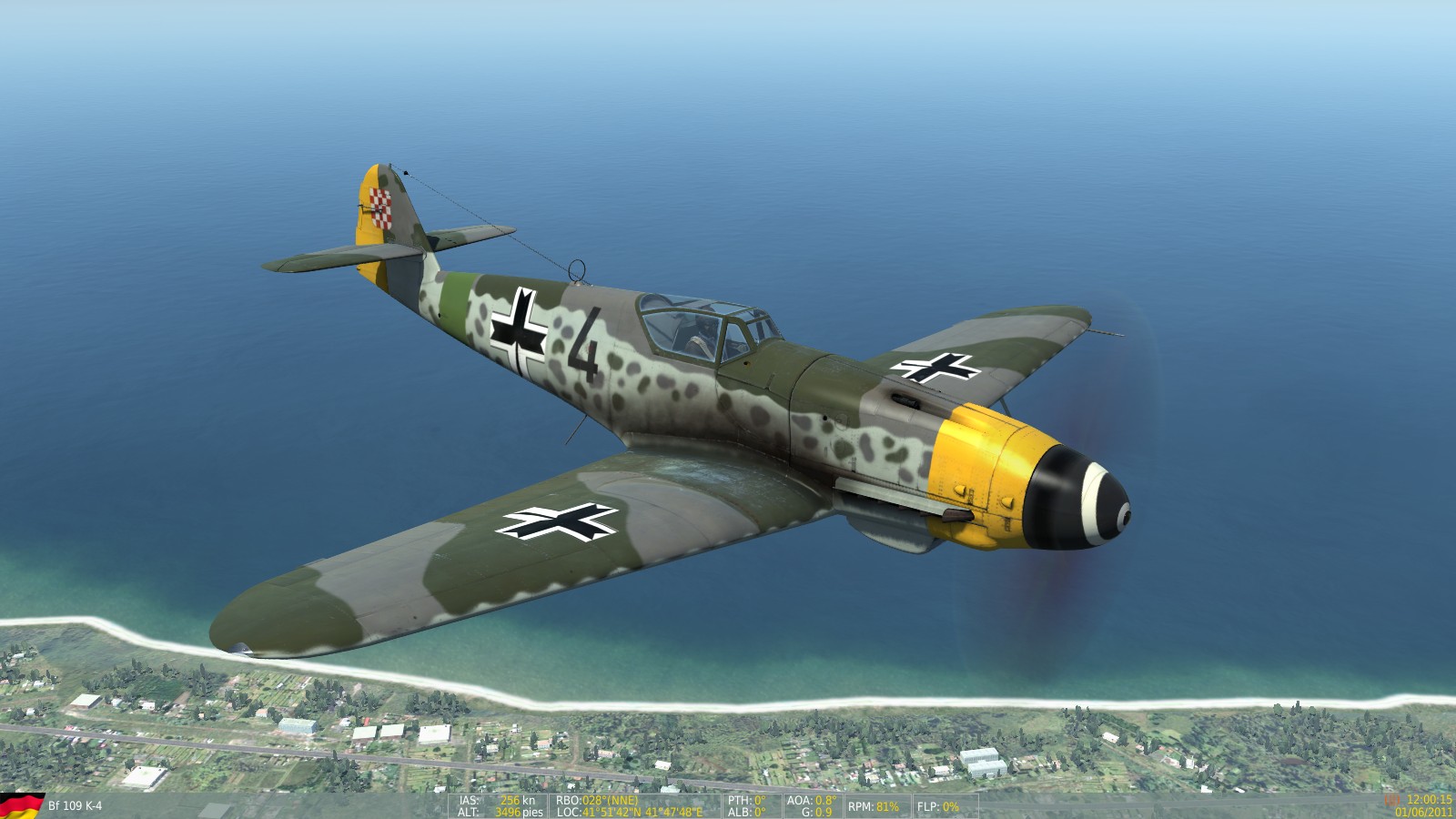 Bf-109K-4 - Croatian Air Force