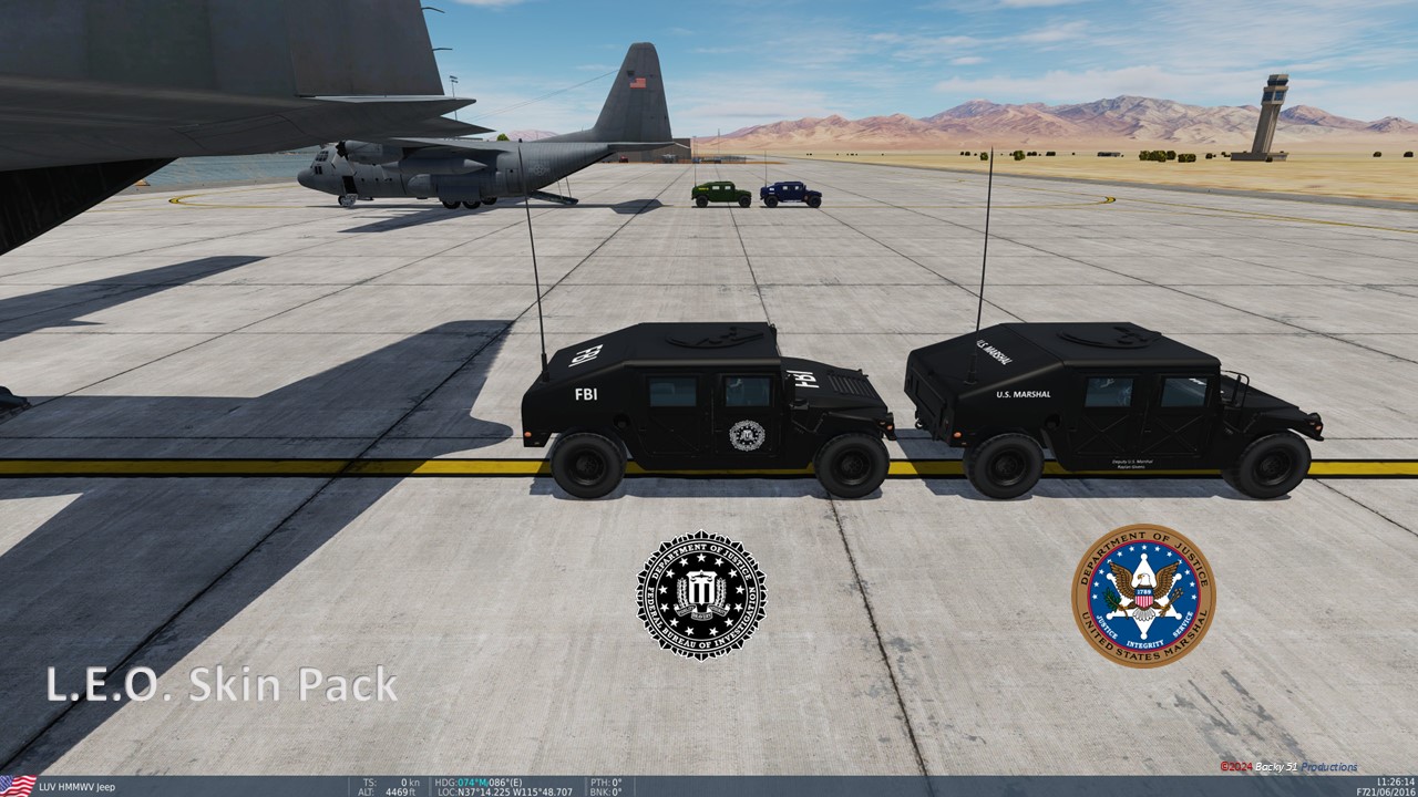 Law Enforcement Officer (LEO) Skin Pack V1.0