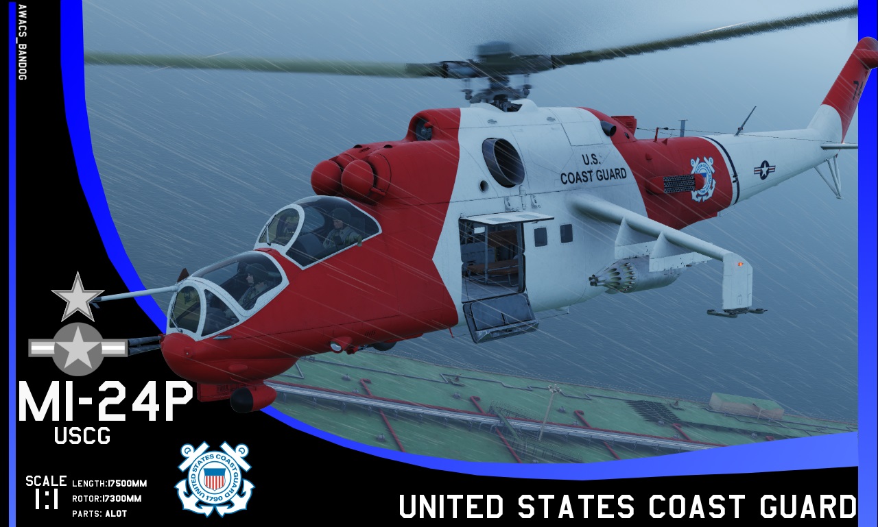 "United States Coast Guard" Mi24 Hind