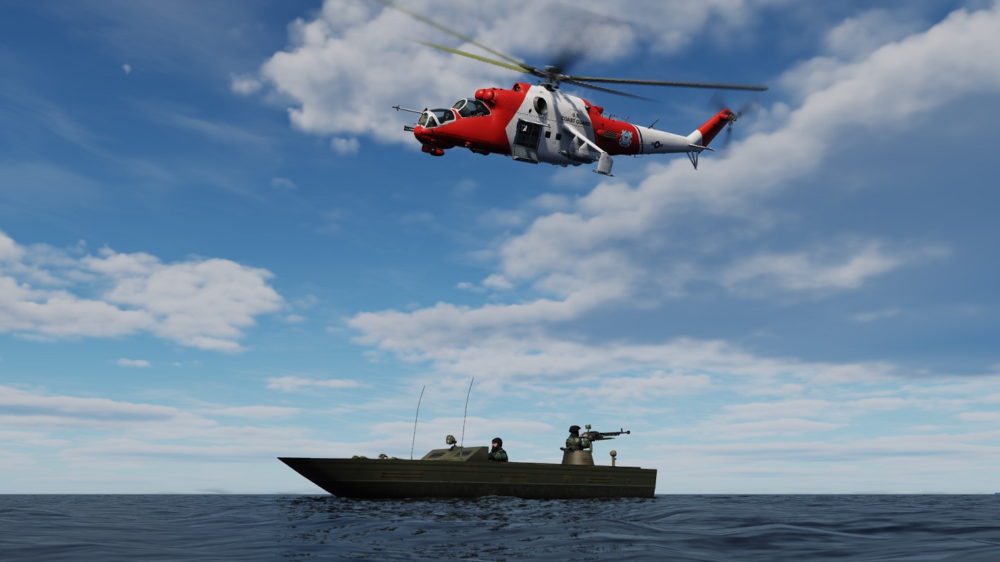 "United States Coast Guard" Mi24 Hind