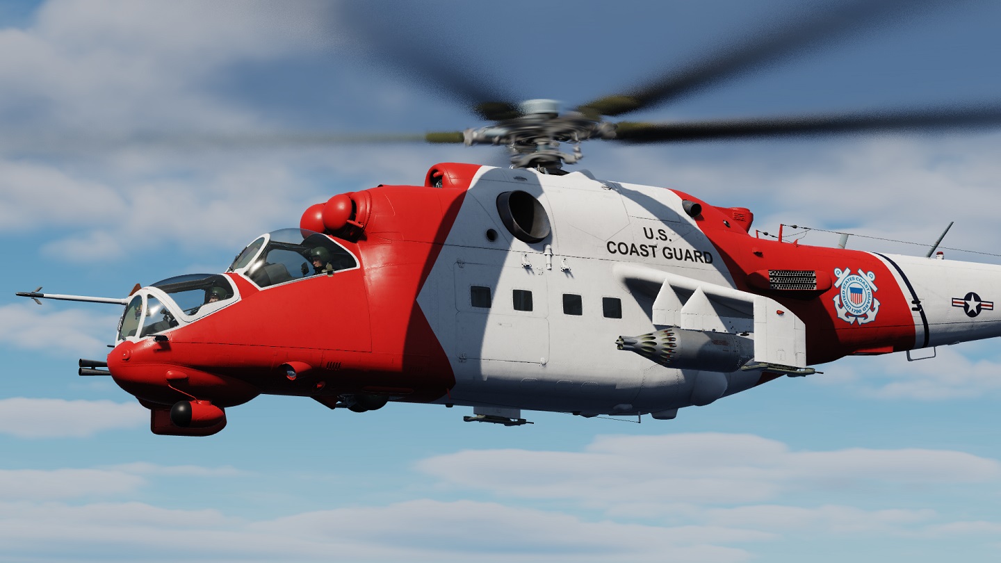 "United States Coast Guard" Mi24 Hind
