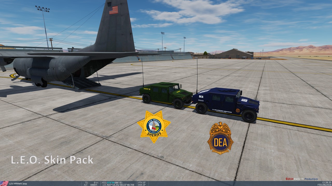 Law Enforcement Officer (LEO) Skin Pack V1.0