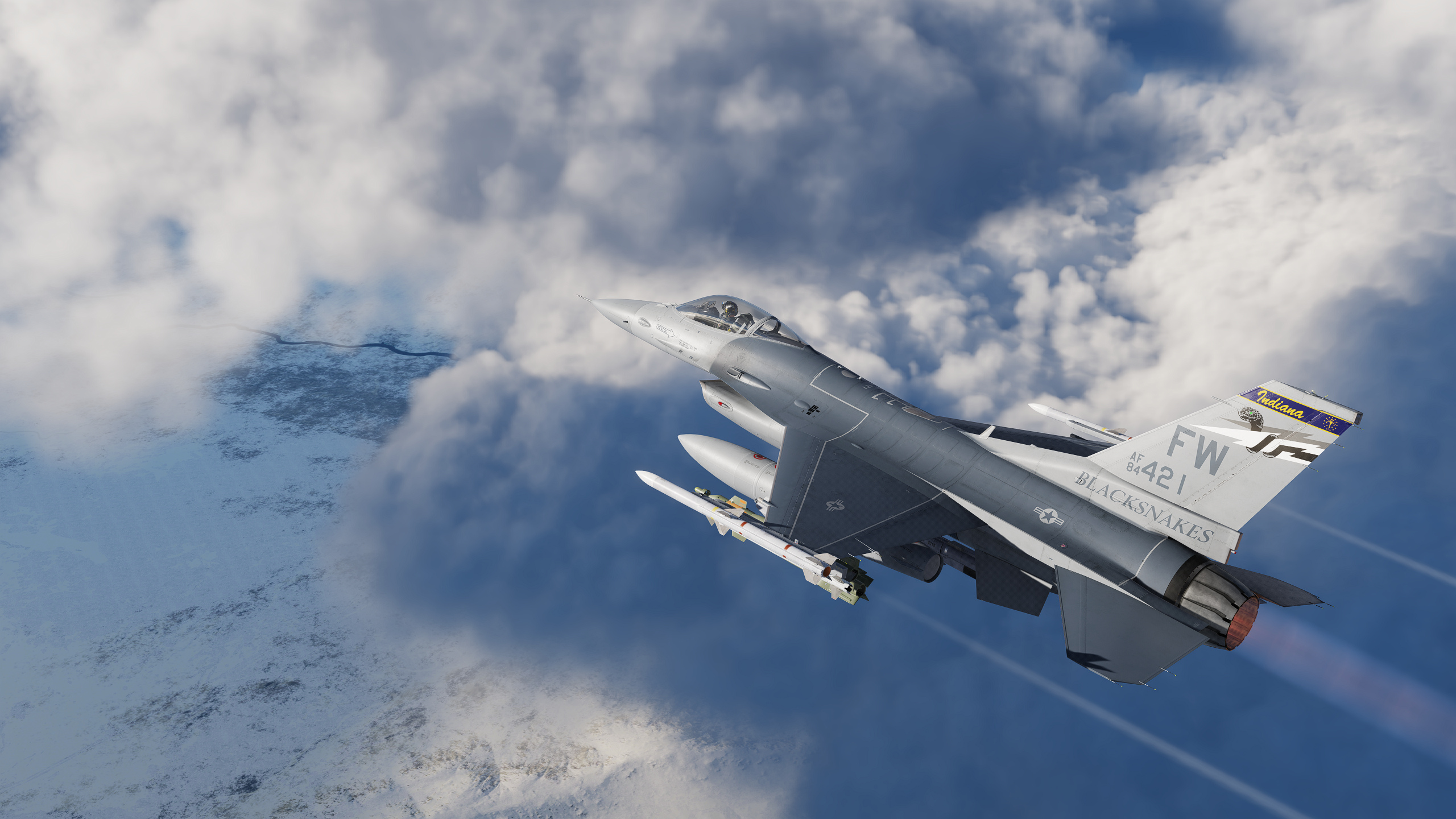 163Rd Fighter Squadron Blacksnakes Receives First F-16 Vipers – ZGURK